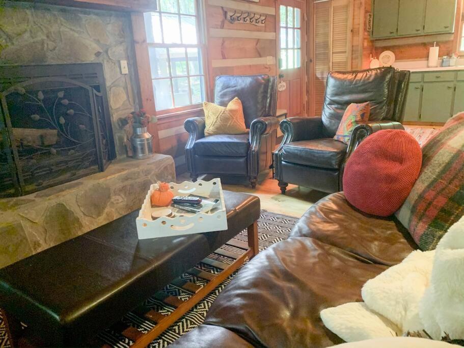 Hot Tub, Porch Swing Bed, Fire Pit, Aska Adventure Villa Blue Ridge Exterior photo